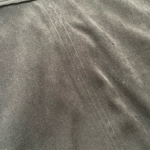 Talbots Stretch Long Black Skirt Size 12 - Picture 9 of 10